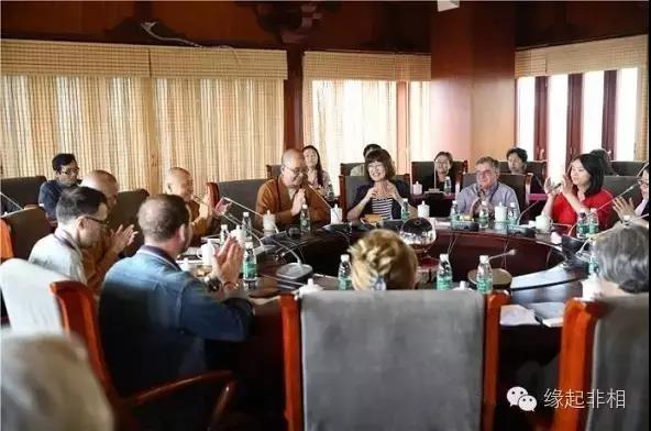 北京外国语大学文化考察团赴北京龙泉寺参访